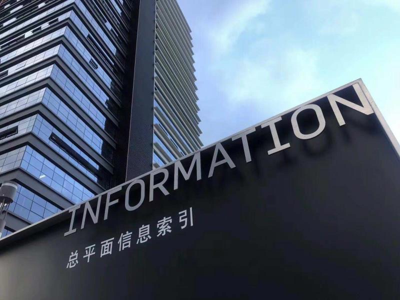 廣告標識指引牌